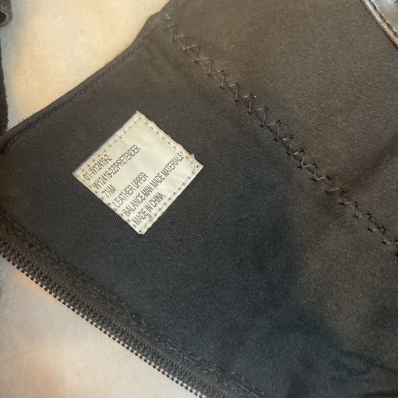 White Mountain Black Suede With Buckle Side Zip Mid Calf Boot Women's Size 7.5 - Picture 10 of 12